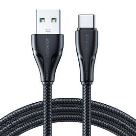 Cable USB Surpass / Type C / 3A / 0.25m Joyroom S UC027A11 (black)