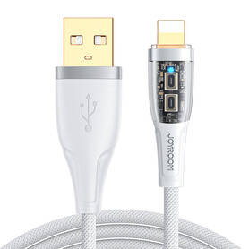 Cable to USB A / Lightning / 2.4A / 1.2m Joyroom S UL012A3 (white)