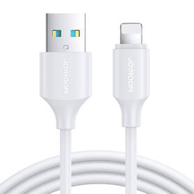 Cable to USB A / Lightning / 2.4A / 0.25m Joyroom S UL012A9 (white)