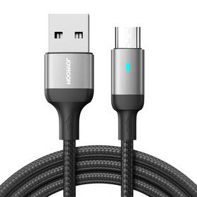 Cable to Micro USB A / 2.4A / 1.2m Joyroom S UM018A10 (black)