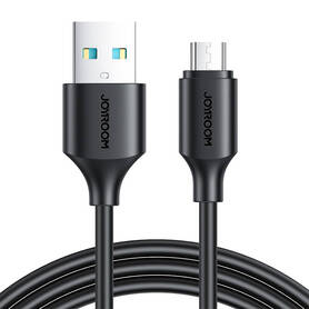 Cable to Micro USB A / 2.4A / 0.25m Joyroom S UM018A9 (black)