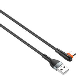 Cable USB to USB C LDNIO LS561 2.4A 1m (black)