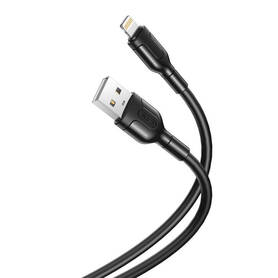 Cable USB to Lightning XO NB212 2.1A 1m (black)