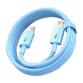 USB C to Lightning cable Baseus PD 20W 1m (blue)