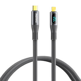 Cable USB C lightning Remax Zisee RC C031 20W (grey)