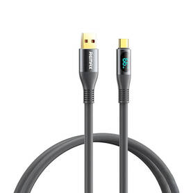 Cable USB C Remax Zisee RC 030 66W 1 2m (grey)