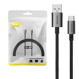 Cable USB do USB C Baseus Superior 100W 1 5m (black)