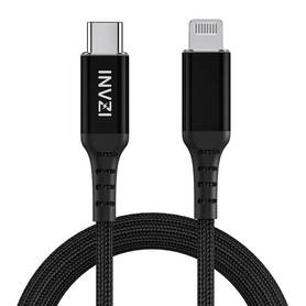 INVZI USB C to Lightning Cable MFi 2m (Black)