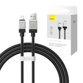 Rychlonabíjecí kabel Baseus USB A na Lightning Coolplay Series 1m 2.4 (černý)
