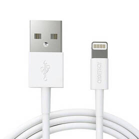 USB to Lightning cable Choetech IP0026 MFi 1.2m (white)