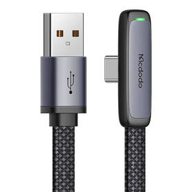 USB to USB C cable Mcdodo CA 3341 6A 90 degree 1.8m