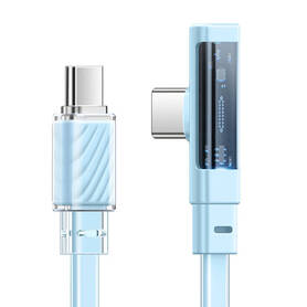 Cable USB C to USB C Mcdodo CA 3452 100W 90 Degree 1.2m (blue)