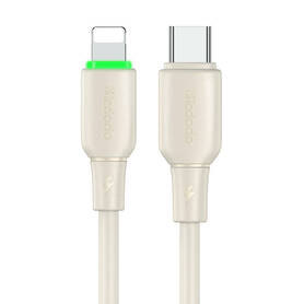 Kabel USB C do Lightning Mcdodo CA 4760 1.2m (beżowy)