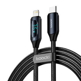 Toocki Charging Cable USB C L 1m 36W (Black)