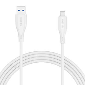 USB A to Lightning Cable Ricomm RLS007ALW 2.1m