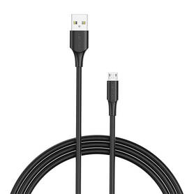 USB 2.0 A Male to Micro B Male 2A Cable Vention CTIBC 0.25m Black