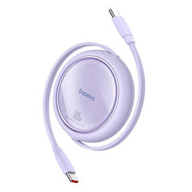 Cable USB C to USB C Baseus Free2Draw PD 100W 1m (purple)