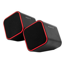 Havit HV SK473 BR USB 2.0 speaker (Black Red)