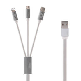 Cable USB 3in1 Remax Kerolla 1m (white)