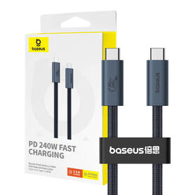 Quick Charge USB C Baseus Flash 240W 1m (black)