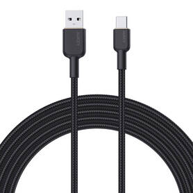 Kabel Aukey CB NAC2 USB A do USB C 1.8m (czarny)