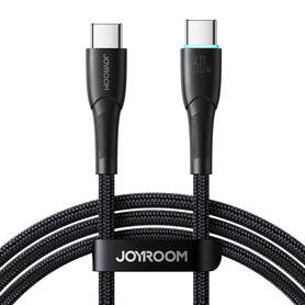 Cable USB C to USB C Joyroom SA32 CC3 Starry 60W 1m black