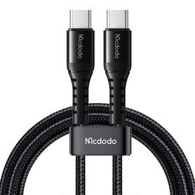 Cable USB C to USB C Mcdodo CA 5640 60W 0.2m (black)