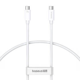 Kabel USB C do USB C Baseus Superior USB4 240W 1m (biały)