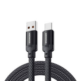 USB to USB C cable Essager EXCT YS01 P 100W 1m (black)