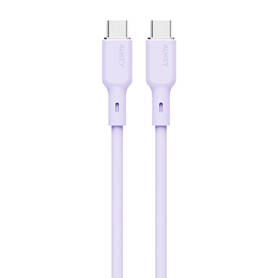 USB C to USB C Cable Aukey CB SCC101 100W 1m (lavender)