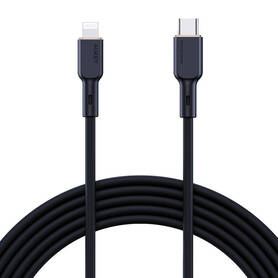 USB C to Lightning Cable Aukey CB SCL1 27W 1m (black)