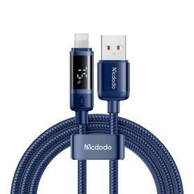 Kabel USB A do Lightning Mcdodo CA 5001 100W 1.2m (niebieski)