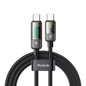 Kabel USB C do USB C Mcdodo CA 3610 auto power off PD 100W 1.2m (czarny)