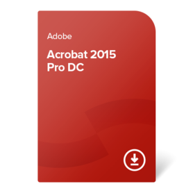 Adobe Acrobat 2015 Pro DC (EN) – trajno vlasništvo digital certificate