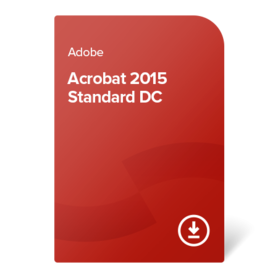 Adobe Acrobat 2015 Standard DC (EN) – trajno vlasništvo digital certificate