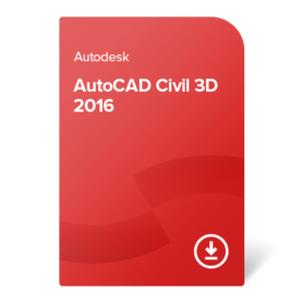 AutoCAD Civil 3D 2016 – trajno vlasništvo SLM (single license manager)