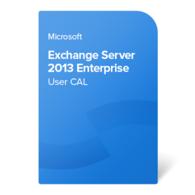 Exchange Server 2013 Enterprise User CAL elektronički certifikat