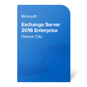 Exchange Server 2016 Enterprise Device CAL elektronički certifikat