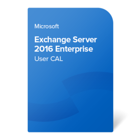 Exchange Server 2016 Enterprise User CAL elektronički certifikat