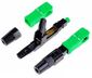 NFO Connector - fiber optic fast connector, SM 9 125, SC APC