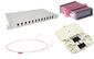 NFO Patch Panel 1U 19" Closed - Multimode 12x SC OM4 Duplex Adapter Pigtail SET