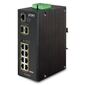 Planet Industrial 10-Port (8x 1GbE RJ45 36W Port POE (240w) 2x 100 1000 SFP Slots), L2 Managed Switch (-40 to 75 C)