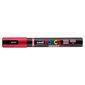 Marker Uni pc-5br brush Posca tamno crveni 